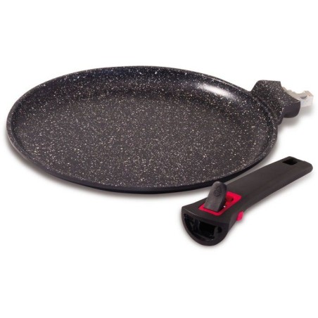 Crepiere - BAUMALU - Standard - Aluminium - 28 cm - Céramique antiadh