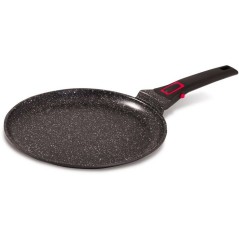 Crepiere - BAUMALU - Standard - Aluminium - 28 cm - Céramique antiadhésive