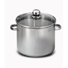 Marmite - BAUMALU - Traiteur 34 - 22 L - Couvercle verre - Grande capa