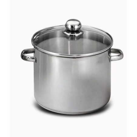 Marmite - BAUMALU - Traiteur 34 - 22 L - Couvercle verre - Grande capa