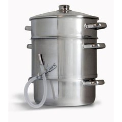 Marmite - BAUMALU - Extracteur jus 26 - Inox - Multi-usage - Grande ca