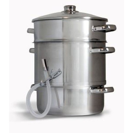 Marmite - BAUMALU - Extracteur jus 26 - Inox - Multi-usage - Grande ca