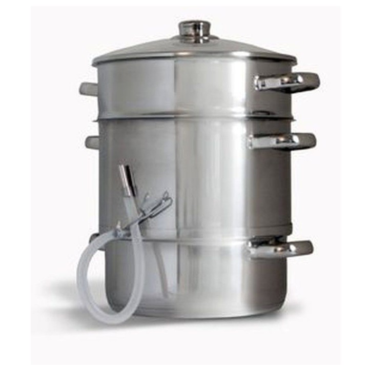 Marmite - BAUMALU - Extracteur jus 26 - Inox - Multi-usage - Grande capacité