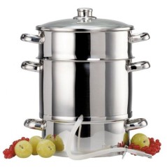 Marmite - BAUMALU - Extracteur jus 26 - Inox - Multi-usage - Grande ca