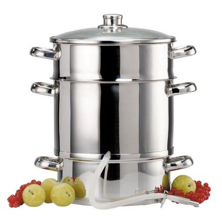 Marmite - BAUMALU - Extracteur jus 26 - Inox - Multi-usage - Grande capacité
