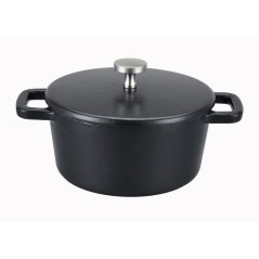 Cocotte - BAUMALU - Ronde Mini 14 - Fonte - Couvercle - Design