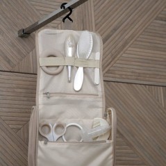 Trousse de toilette - BEABA - 10 accessoires - Terre d'argile
