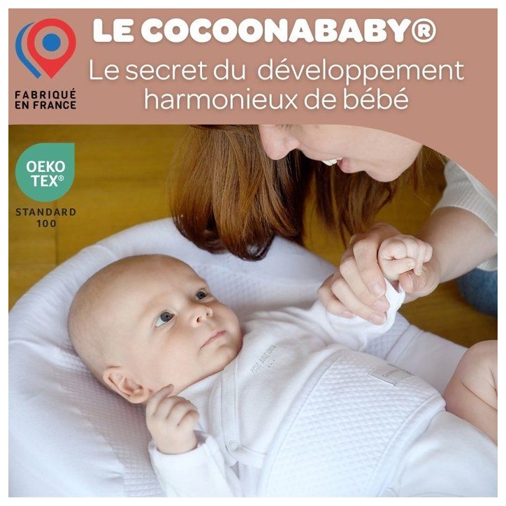 Cocoonababy - BEABA - Lin naturel avec drap Cocoonababy - BEABA - Lin naturel avec drap