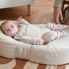 Cocoonababy - BEABA - Lin naturel avec drap