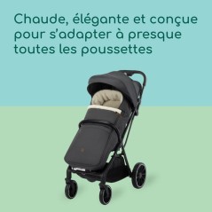 BEBECONFORT Chanceliere pour poussette, tissu doux, De la naissance a