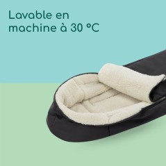 BEBECONFORT Chanceliere pour poussette, tissu doux, De la naissance a