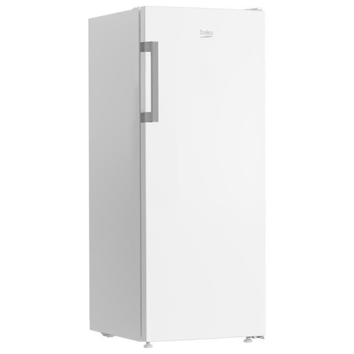 Congélateur armoire - BEKO - B1RFNE274W - Classe E - 220 L - Froid ventilé - 13 kg/24h - 151,5x59,7x70,9 - Blanc Congélateur armoire - BEKO - B1RFNE274W - Classe E - 220 L - Froid ventilé - 13 kg/24h - 151,5x59,7x70,9 - Blanc