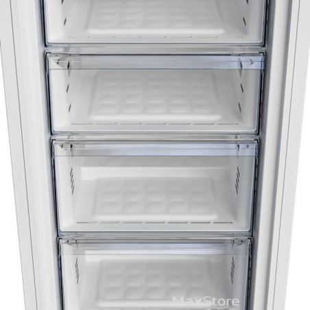 Congélateur armoire - BEKO - B1RFNE274W - Classe E - 220 L - Froid ventilé - 13 kg/24h - 151,5x59,7x70,9 - Blanc