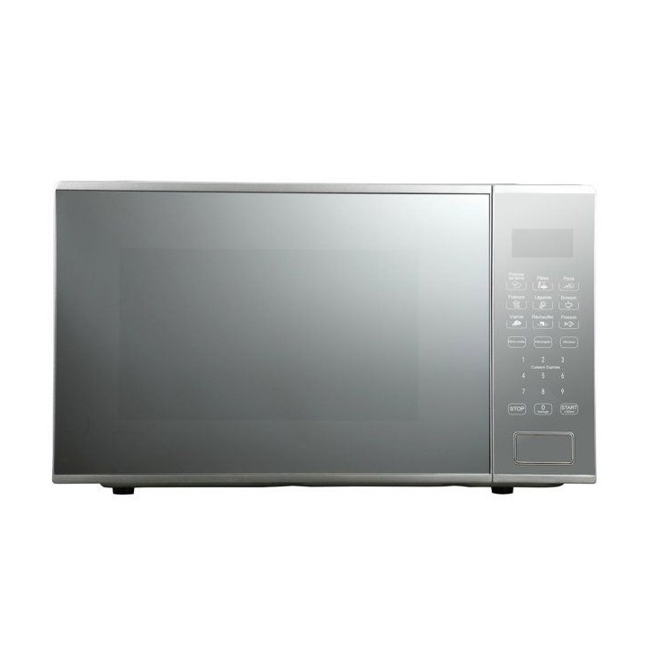 Micro-ondes BEKO MOF30310S - Silver / Façade miroir - 900W - 30 L - 5 niveaux de puissance - 8 menus auto Micro-ondes BEKO MOF30310S - Silver / Façade miroir - 900W - 30 L - 5 niveaux de puissance - 8 menus auto