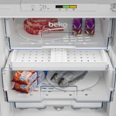 Congélateur armoire - BEKO - BU1204N - Intégrable - 3 tiroirs - 4,9