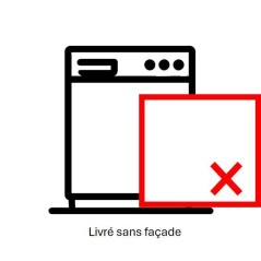 Lave-vaisselle semi-encastrable BEKO BDSN28530X - 15 couverts - L60cm - 45 db - tiroir a couverts