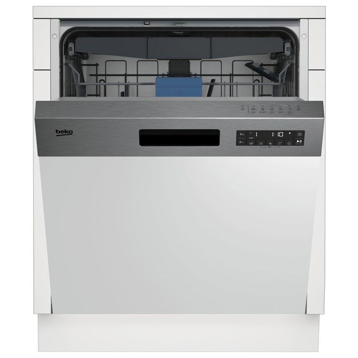 Lave-vaisselle semi-encastrable BEKO BDSN28530X - 15 couverts - L60cm - 45 db - tiroir a couverts Lave-vaisselle semi-encastrable BEKO BDSN28530X - 15 couverts - L60cm - 45 db - tiroir a couverts
