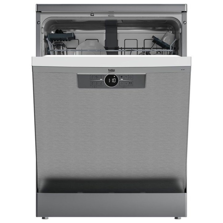 Lave-vaisselle pose libre BEKO BDFN26441S - 14 couverts - L60 cm - 46 dBA - Inox
