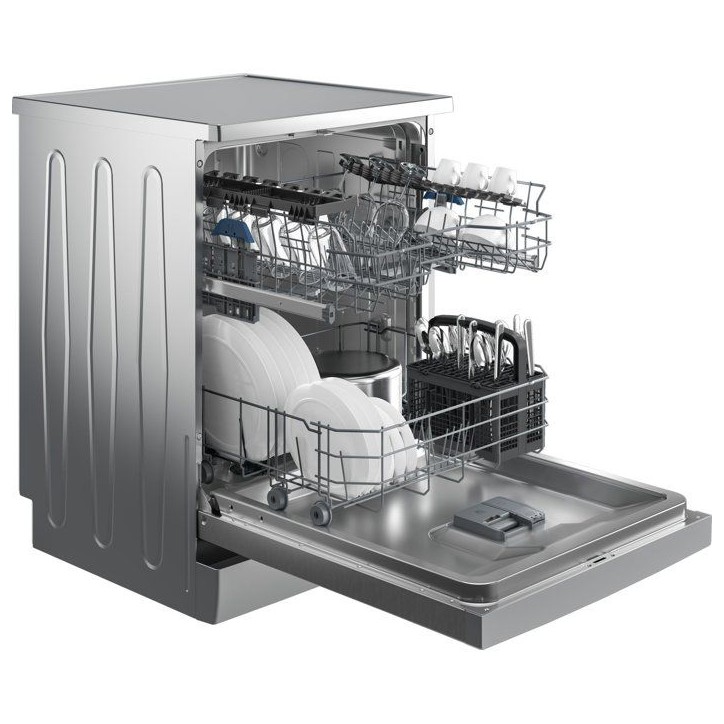Lave-vaisselle pose libre BEKO BDFN26441S - 14 couverts - L60 cm - 46 dBA - Inox
