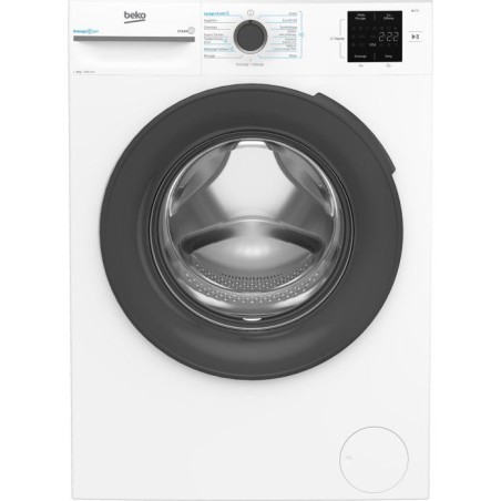 Lave-linge hublot BEKO BMEDWFT38411 - 8 kg - Induction - L60cm - 1400