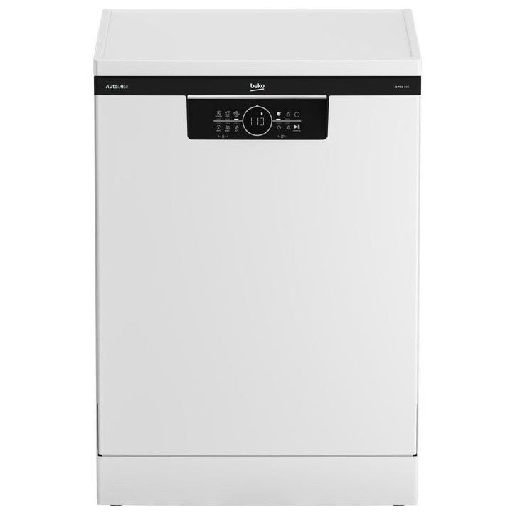 Lave-vaisselle pose libre BEKO BDFN26446WA - 14 couverts - Induction - L60 cm - Autodose - 46 dBA - Blanc
