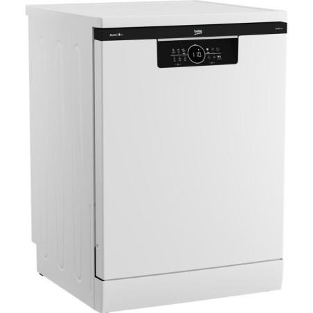 Lave-vaisselle pose libre BEKO BDFN26446WA - 14 couverts - Induction - L60 cm - Autodose - 46 dBA - Blanc
