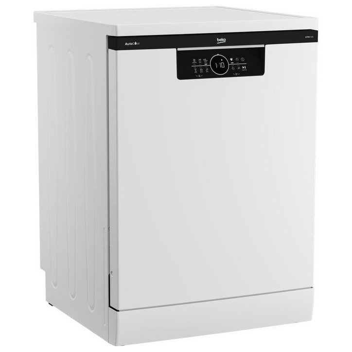 Lave-vaisselle pose libre BEKO BDFN26446WA - 14 couverts - Induction - L60 cm - Autodose - 46 dBA - Blanc