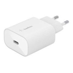 Chargeur secteur - BELKIN - USB-C - 25 W - PD PPS - Blanc