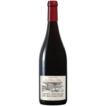 Domaine Les Belles Allées 2024Saint-Nicolas-de-Bourgueil - Vin rouge