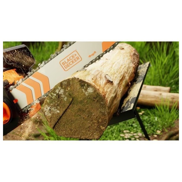 Tronçonneuse électrique filaire - BLACK&DECKER - BECS1835-QS - 1800W - 35cm Tronçonneuse électrique filaire - BLACK&DECKER - BECS1835-QS - 1800W - 35cm