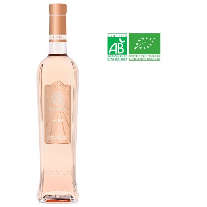 Château de Berne Aura 2025 Côtes de Provence - Vin rosé de Provence-Alpes-Côte d'Azur - Bio