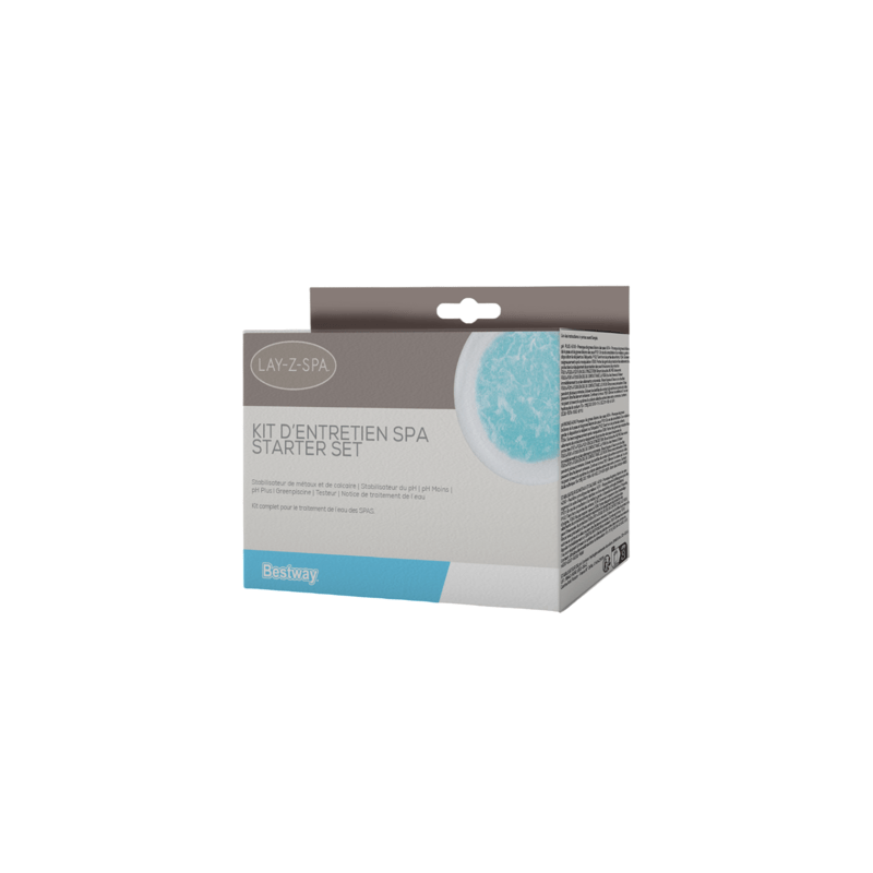 Kit traitement eau BESTWAY - 59052 - 50ml stabilisateur, 40gr stabilis
