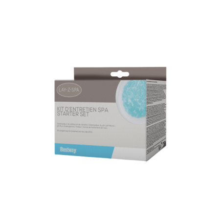 Kit traitement eau BESTWAY - 59052 - 50ml stabilisateur, 40gr stabilis