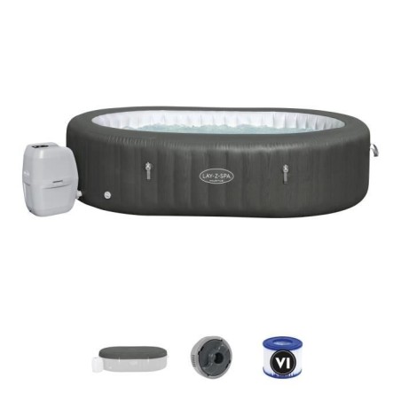 Spa gonflable BESTWAY - Lay-Z-Spa Mauritius - Avec Wifi - Airjet 180 A
