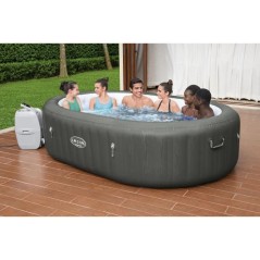 Spa gonflable BESTWAY - Lay-Z-Spa Mauritius - Avec Wifi - Airjet 180 Airjets - 270 x 180 x 71 cm - 5 a 7 places - Rectangulaire