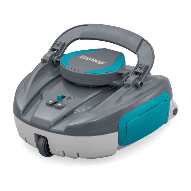 Robot aspirateur - Bestway - Agathe - Rechargeable et autonome - nettoyage fond plat - 15 m² max Robot aspirateur - Bestway - Agathe - Rechargeable et autonome - nettoyage fond plat - 15 m² max