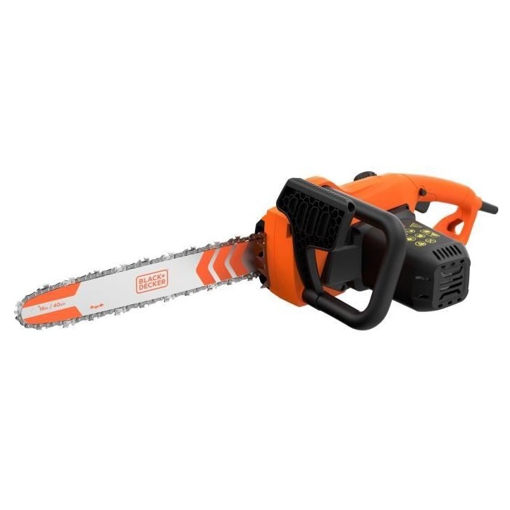 Tronçonneuse électrique filaire - BLACK&DECKER - BECS2040-QS - 2000W - 40cm Tronçonneuse électrique filaire - BLACK&DECKER - BECS2040-QS - 2000W - 40cm