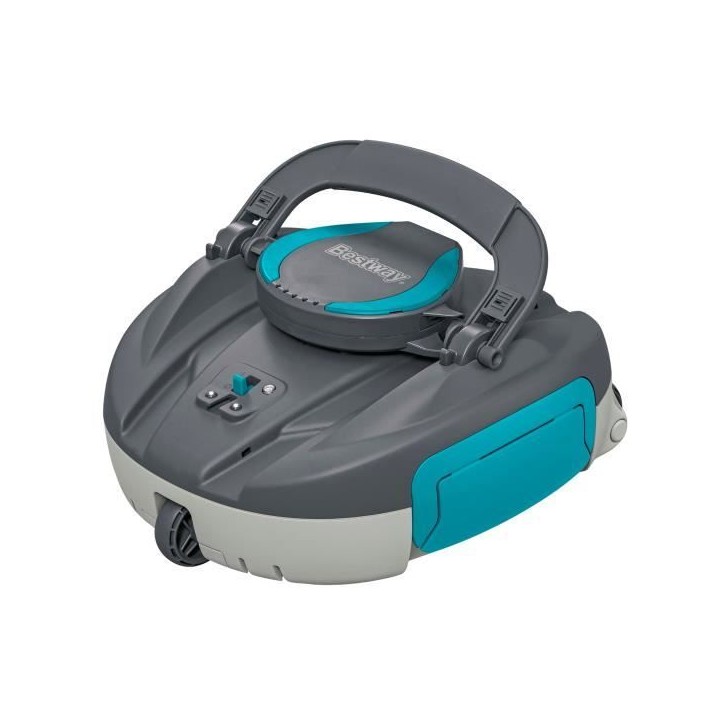 Robot aspirateur - Bestway - Agathe - Rechargeable et autonome - nettoyage fond plat - 15 m² max Robot aspirateur - Bestway - Agathe - Rechargeable et autonome - nettoyage fond plat - 15 m² max