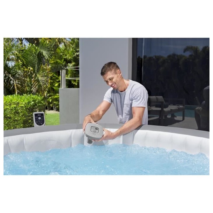Lay-Z-Spa Electrolyseur d'eau salée 0,5g/h pour spa et piscines jusqu'a 1 400 L Lay-Z-Spa Electrolyseur d'eau salée 0,5g/h pour spa et piscines jusqu'a 1 400 L