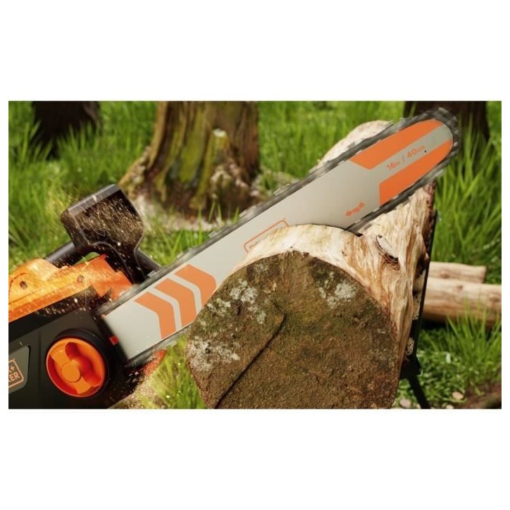 Tronçonneuse électrique filaire - BLACK&DECKER - BECS2040-QS - 2000W - 40cm Tronçonneuse électrique filaire - BLACK&DECKER - BECS2040-QS - 2000W - 40cm