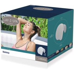 Lot de 2 repose-tete pour spa Lay-Z-Spa - BESTWAY -