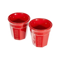 Set cafetiere italienne + 2 tasses - BIALETTI - Mini-express - Inox /