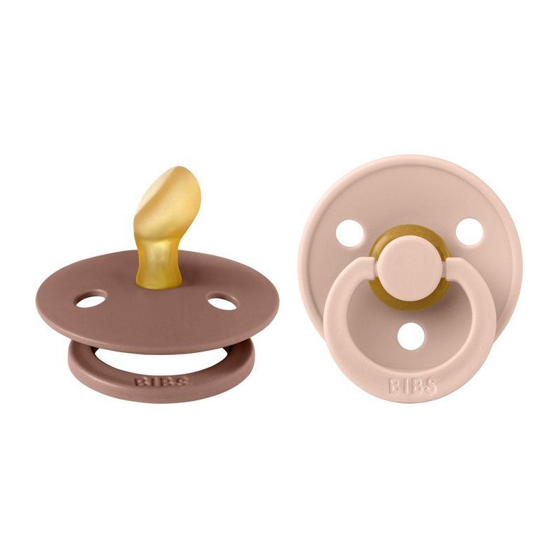 Sucette bébé - BIBS - Colour - Embout anatomique - Pack de 2 - Caout
