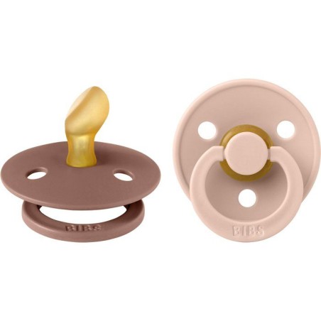 Sucette bébé - BIBS - Colour - Embout anatomique - Pack de 2 - Caout