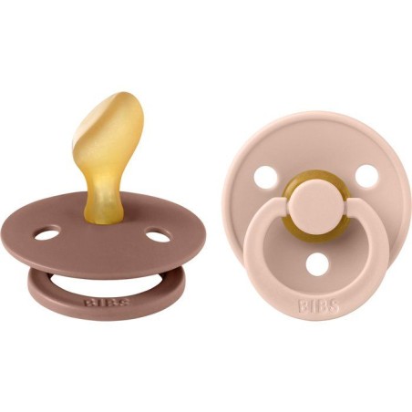 Sucette bébé - BIBS - Colour - Embout anatomique - Pack de 2 - Caout
