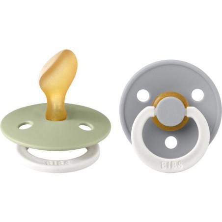 Sucette bébé - BIBS Colour - Anatomique - T2 - Phosphorescente - Cao