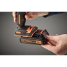Perceuse a percussion sans fil - 18V - BLACK+DECKER - BDCHD18C2TA-QW