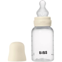 Biberon bébé - BIBS - Embout rond - Silicone - 150 ml - Débit moyen