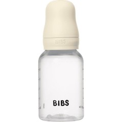Biberon bébé - BIBS - Embout rond - Silicone - 150 ml - Débit moyen