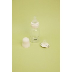 Biberon bébé - BIBS - Embout rond - Silicone - 150 ml - Débit lent